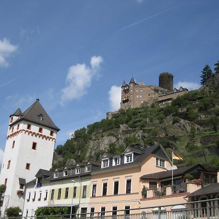 Ferienhaus Loreleytraum, Wohnung Obergeschoss 圣戈阿尔斯豪森 外观 照片